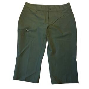 EMS® Women's Compass Trek Capri Green Pants outdoors summer size 12
